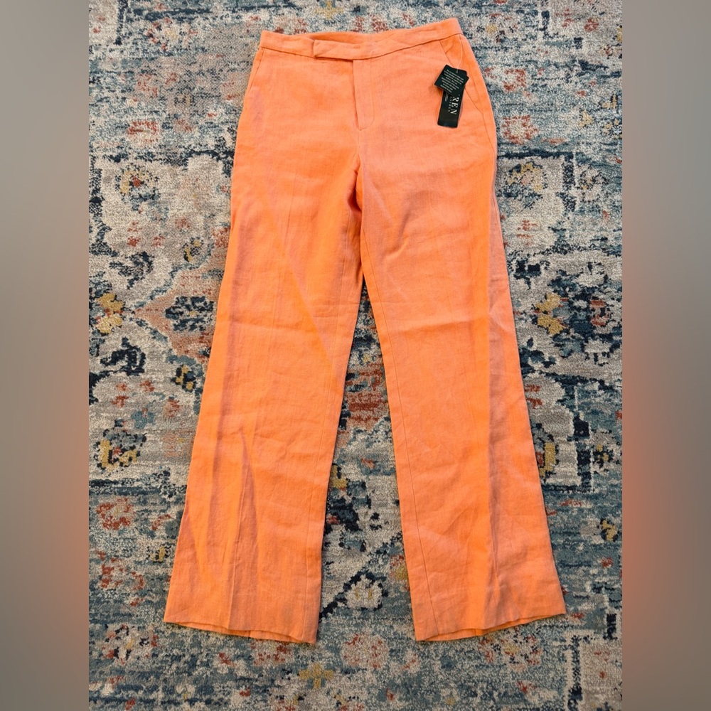 Lauren Ralph Lauren Breakers 100% Linen Trousers
Size 8